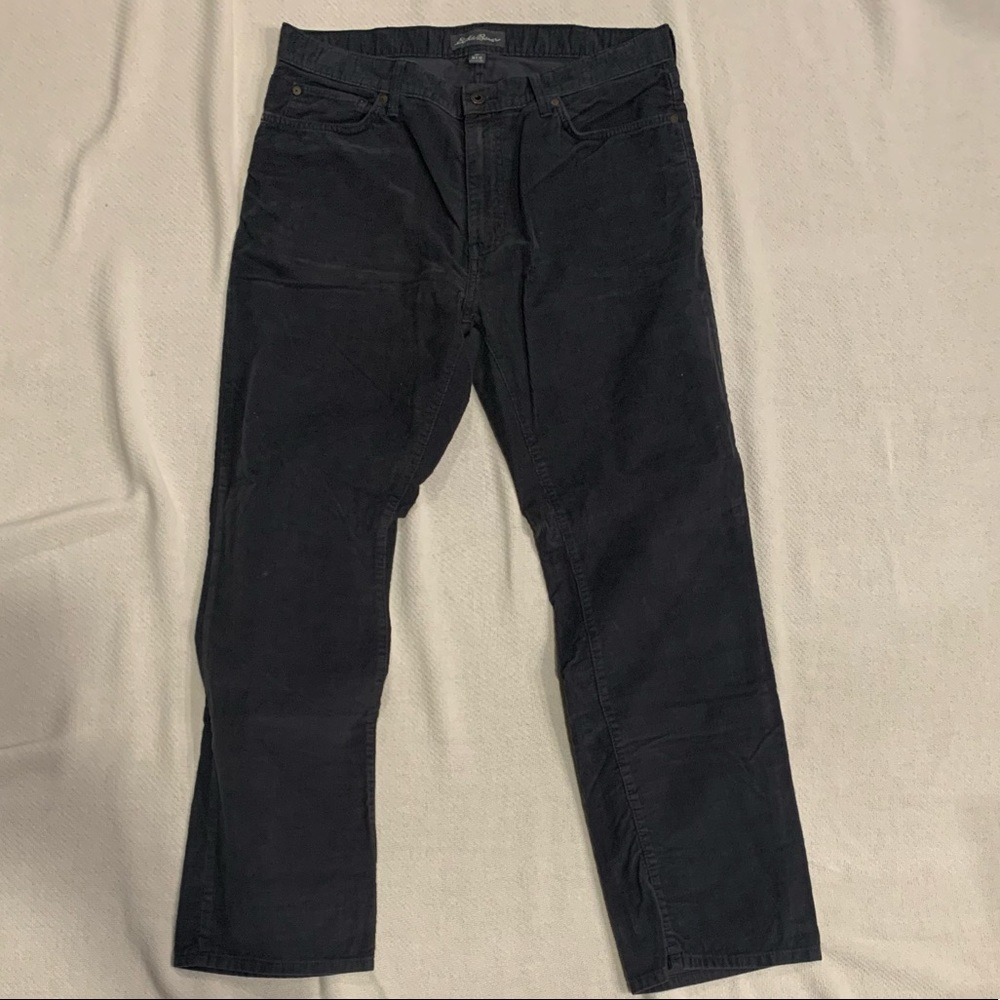 Eddie Bauer Corduroy 36X32 Pants Gray.